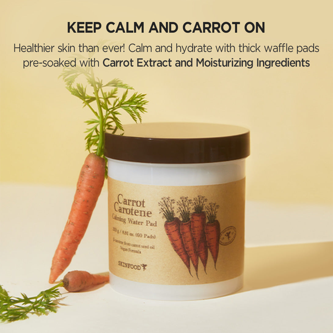 Carrot Carotene Calming Water Pad (60 pcs)