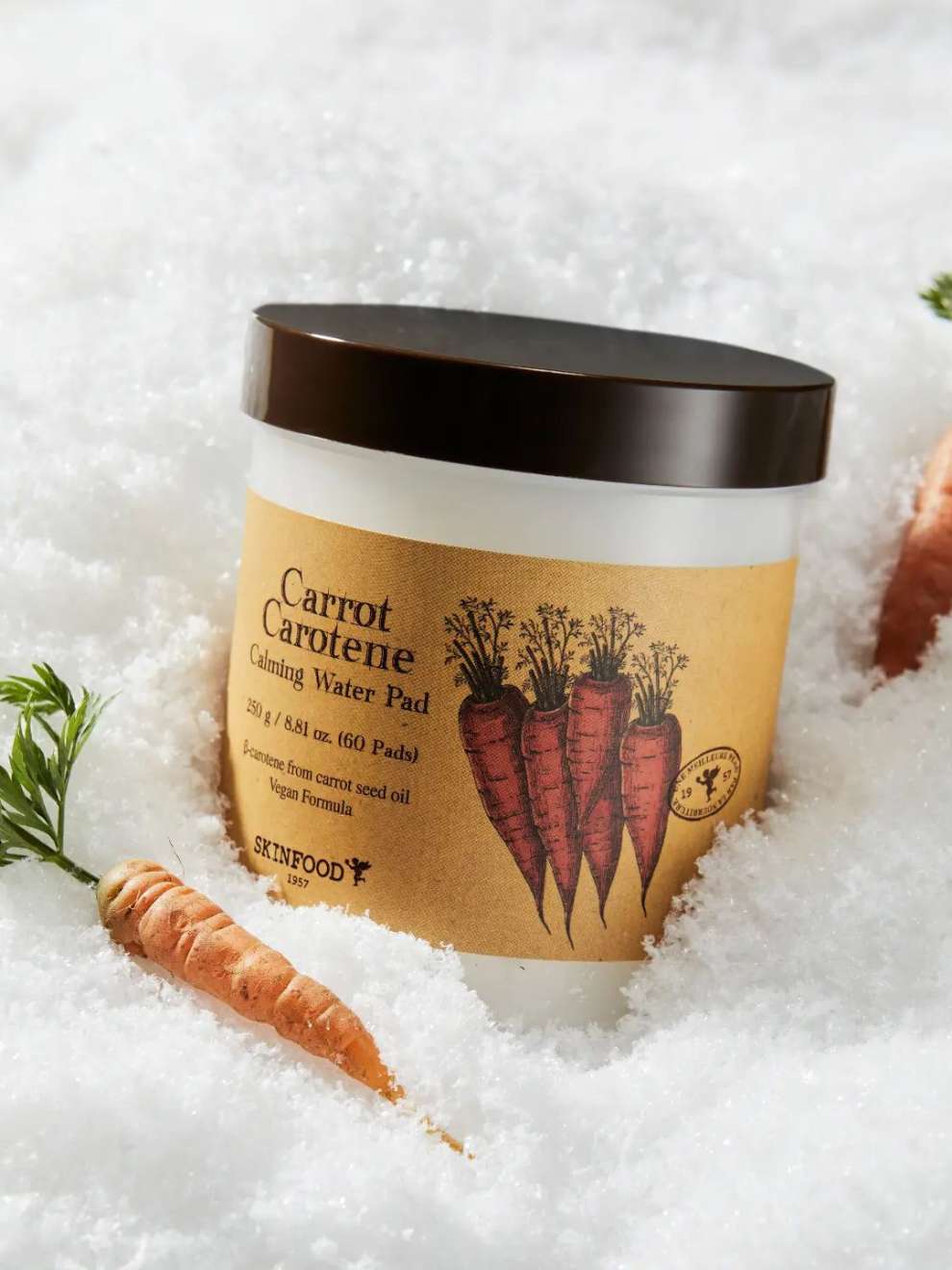 Carrot Carotene Calming Water Pad (60 pcs)